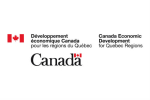 Canada Economic Development for Québec Regions (CED) Logo